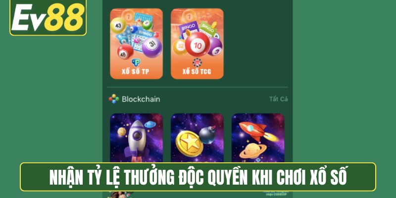 Nhận tỷ lệ thưởng độc quyền khi chơi xổ số